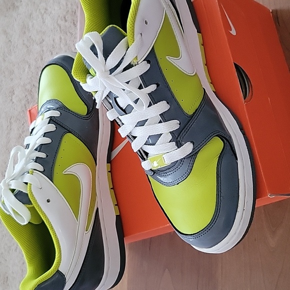 Nike Air Prestige II Women Gray & Lime Green - Picture 7 of 12